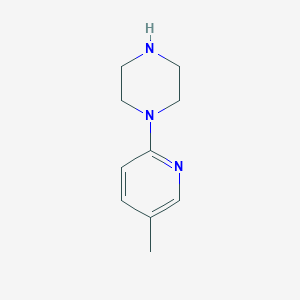 molecular formula C10H15N3 B109200 1-(5-Methyl-2-pyridinyl)piperazine CAS No. 104395-86-0
