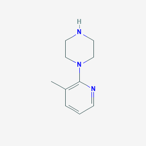 molecular formula C10H15N3 B109217 1-(3-Methylpyridin-2-yl)piperazine CAS No. 104396-10-3