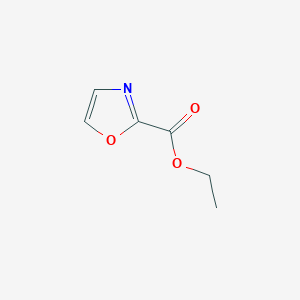 molecular formula C6H7NO3 B109238 2-羧酸乙酯恶唑 CAS No. 33036-67-8
