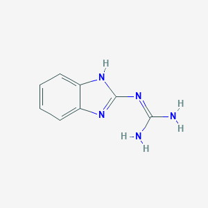 molecular formula C8H9N5 B109242 2-苯并咪唑基胍 CAS No. 5418-95-1