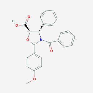 (4S,5R)-3-Benzoyl-2-(4-methoxyphenyl)-4-phenyloxazolidine-5-carboxylic acid