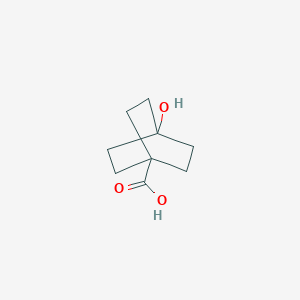 molecular formula C9H14O3 B109288 4-Hydroxybicyclo[2.2.2]octane-1-carboxylic acid CAS No. 1127-13-5