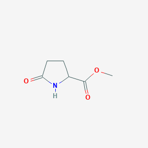 molecular formula C6H9NO3 B109303 5-氧代吡咯烷-2-羧酸甲酯 CAS No. 54571-66-3