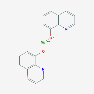 molecular formula C18H12MgN2O2 B010931 8-Quinolinol, magnesium salt CAS No. 19635-65-5