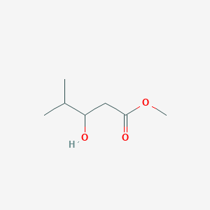 molecular formula C7H14O3 B109316 Methyl 3-hydroxy-4-methylpentanoate CAS No. 65596-31-8