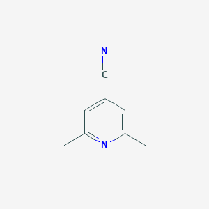 molecular formula C8H8N2 B109327 2,6-Dimethylisonicotinonitrile CAS No. 39965-81-6