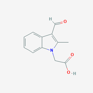 (3-Formyl-2-methyl-indol-1-yl)-acetic acid
