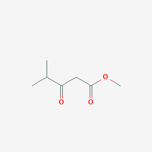 molecular formula C7H12O3 B109357 Methyl 4-methyl-3-oxopentanoate CAS No. 42558-54-3