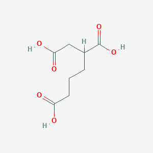 molecular formula C8H12O6 B109358 Pentane-1,2,5-tricarboxylic acid CAS No. 37140-30-0