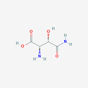 molecular formula C4H8N2O4 B109367 beta-Hydroxyasparagine CAS No. 20790-72-1