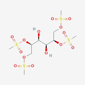 molecular formula C10H22O14S4 B109369 Mannosulfan CAS No. 7518-35-6