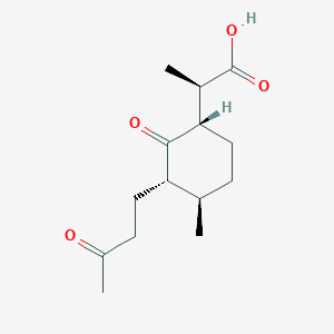 molecular formula C14H22O4 B109370 Dihydroartemisinin impurity F CAS No. 173427-03-7