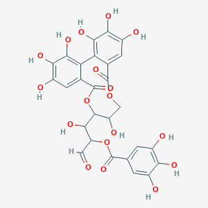 molecular formula C27H22O18 B109399 Hippomannin A CAS No. 52934-78-8