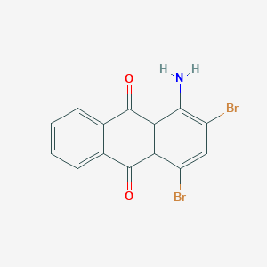 molecular formula C14H7Br2NO2 B109406 1-Amino-2,4-dibromoanthraquinone CAS No. 81-49-2