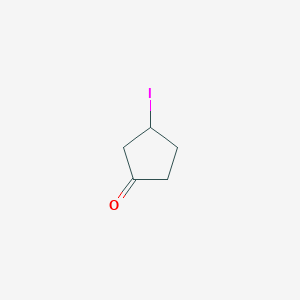 molecular formula C5H7IO B109424 3-Iodocyclopentanone CAS No. 86613-17-4