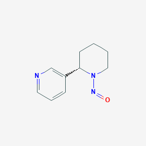molecular formula C₁₀H₁₃N₃O B109438 (R,s)-n-nitrosoanabasine CAS No. 1133-64-8
