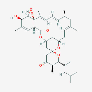 molecular formula C₃₆H₅₀O₈ B109443 Unii-U8ugz945KD CAS No. 112124-81-9