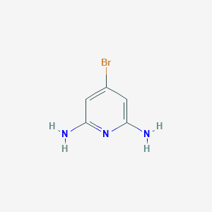 molecular formula C5H6BrN3 B109475 4-Bromo-2,6-diaminopyridine CAS No. 329974-09-6