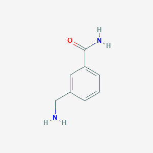 molecular formula C8H10N2O B010948 3-(Aminomethyl)benzamide CAS No. 102562-86-7