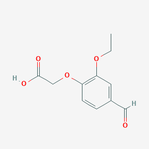 2-(2-Ethoxy-4-formylphenoxy)acetic acid