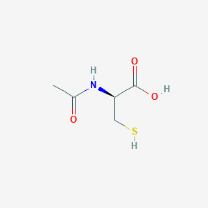 molecular formula C5H9NO3S B109491 N-Acetyl-D-cysteine CAS No. 26117-28-2