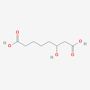 molecular formula C8H14O5 B109504 3-Hydroxysuberic acid CAS No. 73141-47-6