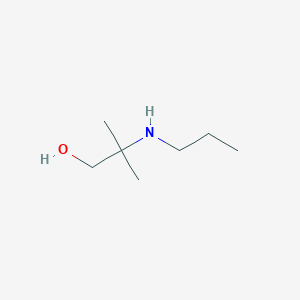 molecular formula C7H17NO B109535 2-Methyl-2-(propylamino)propan-1-ol CAS No. 55968-10-0