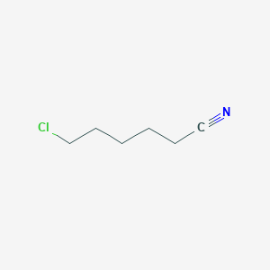 molecular formula C6H10ClN B010956 6-Chlorohexanenitrile CAS No. 6628-78-0