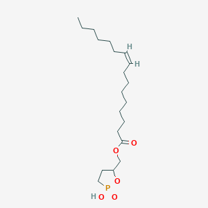 molecular formula C20H37O5P B109563 Palmitoleoyl 3-carbacyclic Phosphatidic Acid 