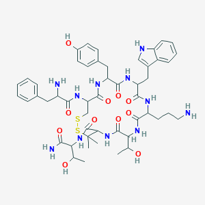molecular formula C50H67N11O11S2 B109573 CTOP TFA CAS No. 103429-31-8