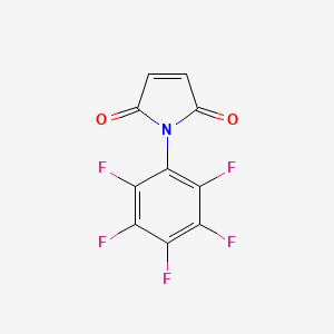 molecular formula C10H2F5NO2 B10957305 1-Pentafluorophenyl-pyrrole-2,5-dione CAS No. 59726-65-7
