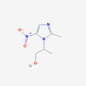 2-(2-Methyl-5-nitroimidazol-1-yl)propan-1-ol