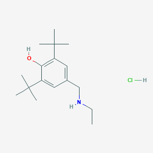 2,6-Di-tert-butyl-4-(ethylaminomethyl)phenol hydrochloride