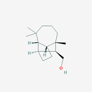 molecular formula C15H26O B109598 [(1R,2S,7S,8R,9S)-3,3,7-Trimethyl-8-tricyclo[5.4.0.02,9]undecanyl]methanol CAS No. 469-27-2