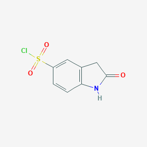 molecular formula C8H6ClNO3S B109612 2-氧代吲哚-5-磺酰氯 CAS No. 199328-31-9