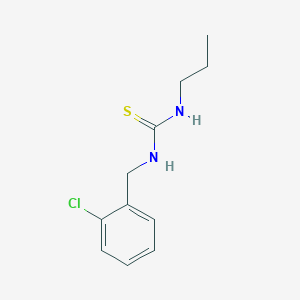 molecular formula C11H15ClN2S B10962333 1-(2-Chlorobenzyl)-3-propylthiourea 