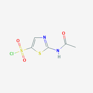 2-Acetamido-1,3-thiazole-5-sulfonyl chloride