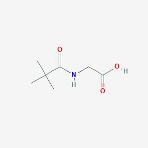 molecular formula C7H13NO3 B010963 2-Pivalamidoacetic acid CAS No. 23891-96-5