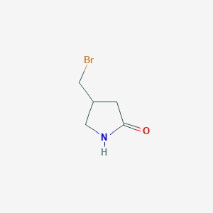 4-(Bromomethyl)pyrrolidin-2-one