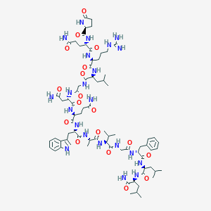 molecular formula C75H114N22O18 B010965 [D-Phe12,Leu14]-Bombesin 