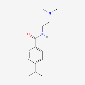 molecular formula C14H22N2O B10965501 N-[2-(dimethylamino)ethyl]-4-(propan-2-yl)benzamide 
