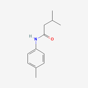 molecular formula C12H17NO B10966415 3-methyl-N-(4-methylphenyl)butanamide CAS No. 6876-50-2
