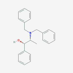 molecular formula C23H25NO B109677 (1S,2R)-2-(dibenzylamino)-1-phenylpropan-1-ol CAS No. 251093-34-2