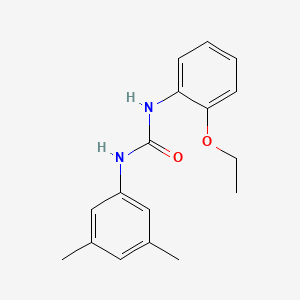 molecular formula C17H20N2O2 B10969159 1-(3,5-Dimethylphenyl)-3-(2-ethoxyphenyl)urea 