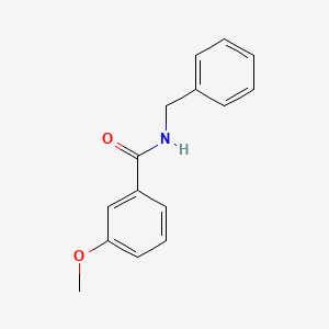 molecular formula C15H15NO2 B10970281 N-benzyl-3-methoxybenzamide 