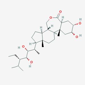 molecular formula C29H50O6 B109705 28-Homobrassinolide CAS No. 82373-95-3