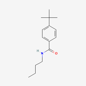 molecular formula C15H23NO B10970975 N-butyl-4-tert-butylbenzamide CAS No. 101927-51-9