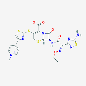 molecular formula C22H20N8O5S4 B109729 Ceftaroline CAS No. 189345-04-8