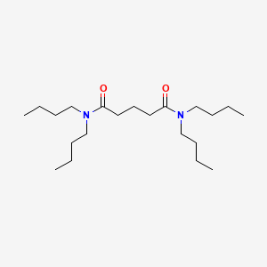 molecular formula C21H42N2O2 B10972992 N,N,N',N'-tetrabutylpentanediamide 