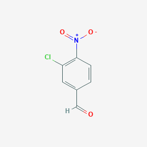 molecular formula C7H4ClNO3 B109732 3-Chloro-4-nitrobenzaldehyde CAS No. 57507-34-3